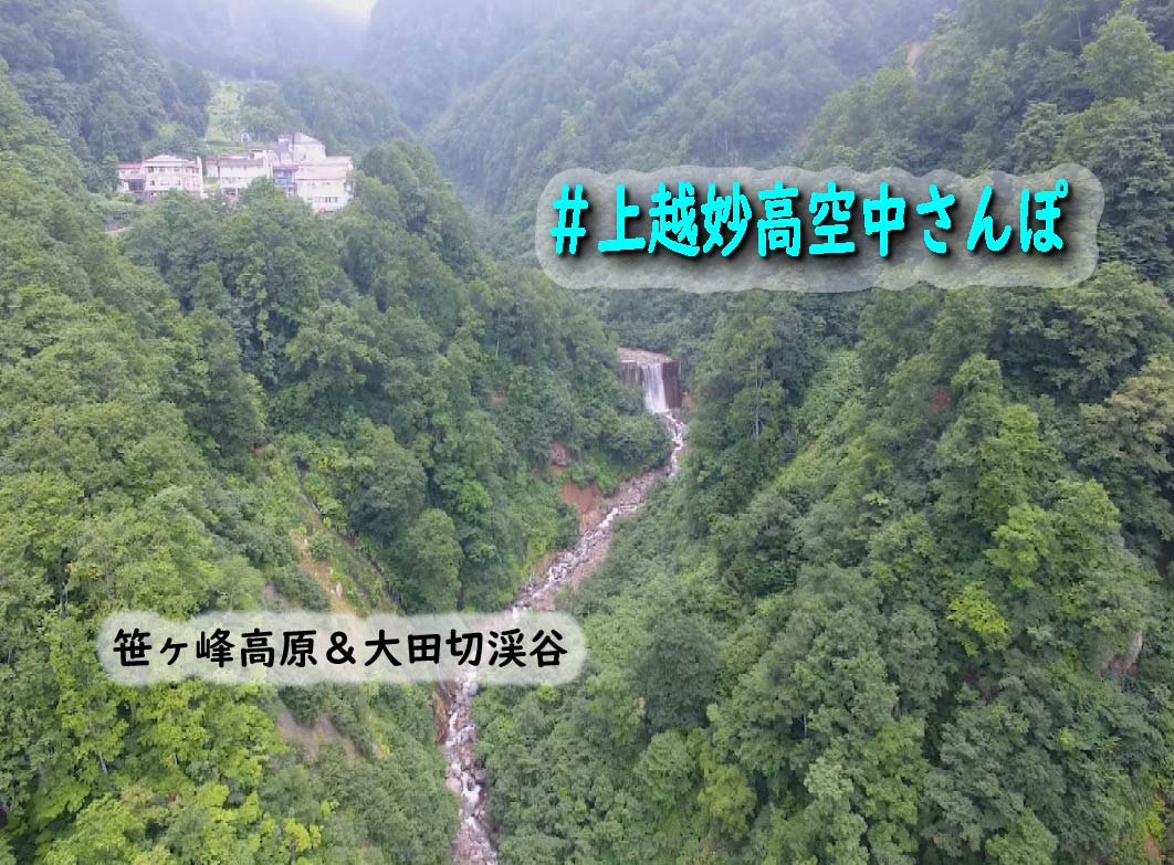 #上越妙高空中さんぽ ～笹ヶ峰高原･大田切渓谷～