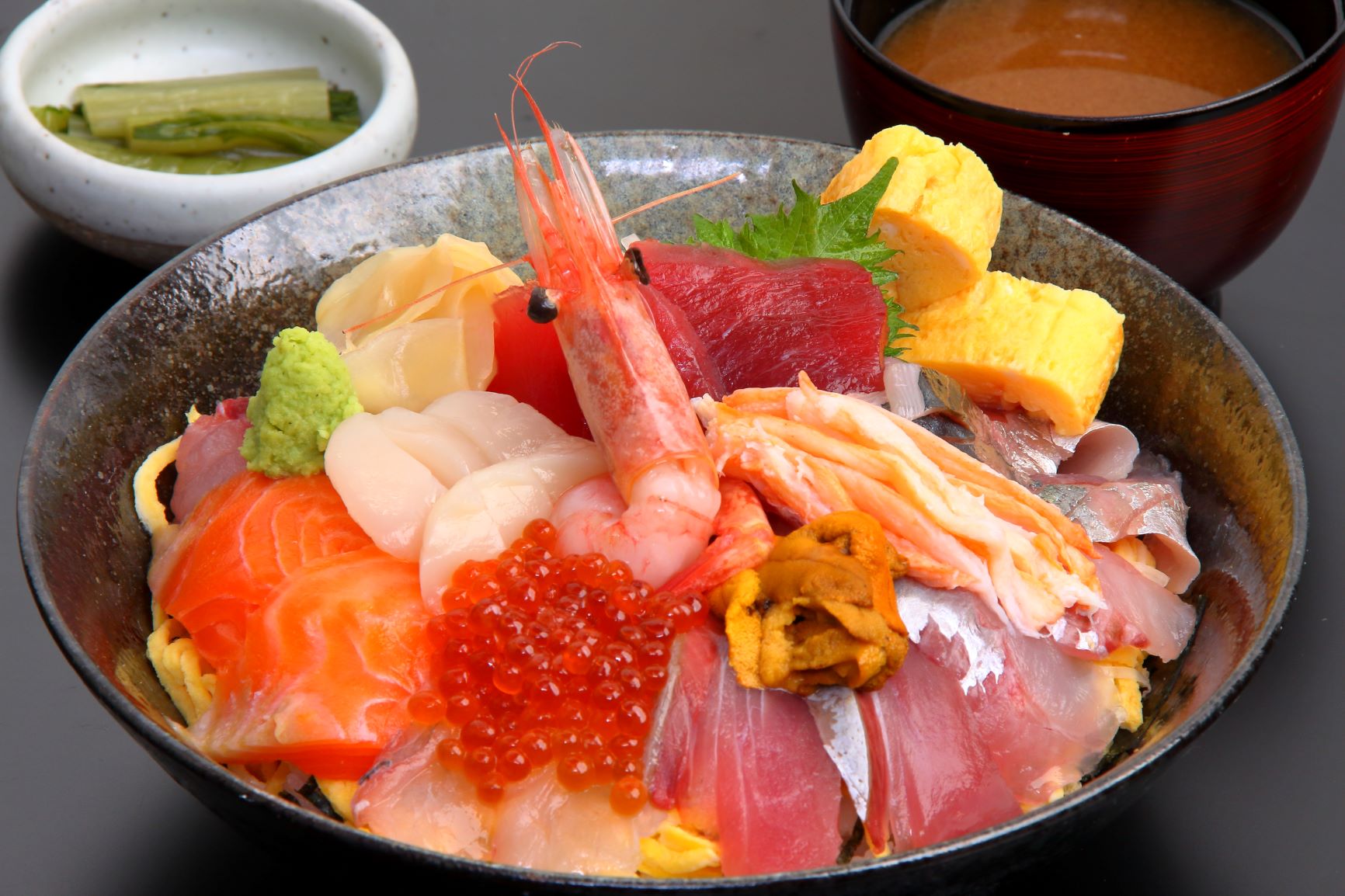 特上海鮮丼 サイズ変更