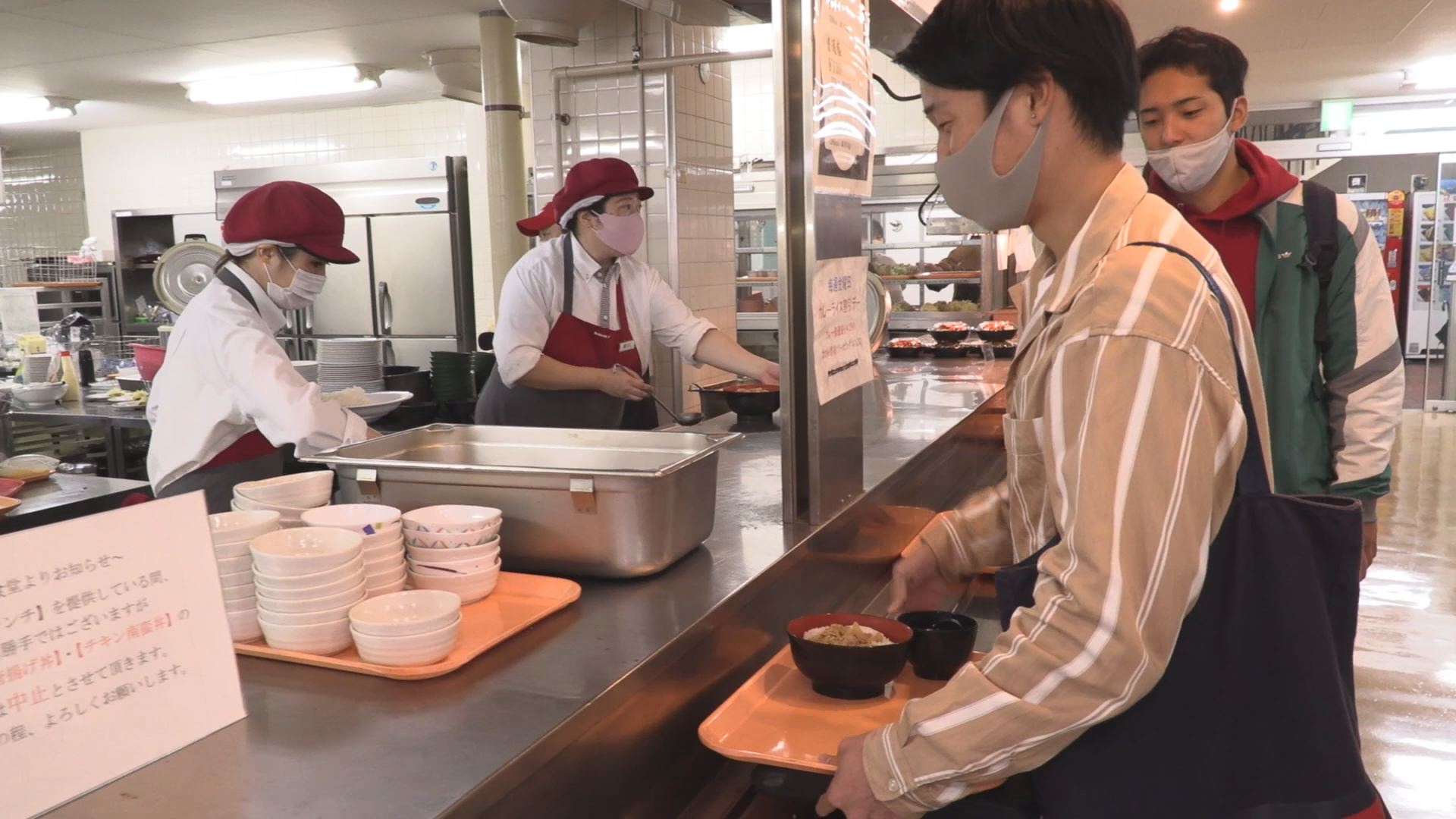 ランチ200円で学生支援 上越教育大学の学食