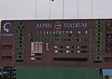 北信越高校野球準決勝 関根学園惜敗