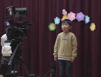 JCV「もうすぐ1年生」各園で撮影始まる　