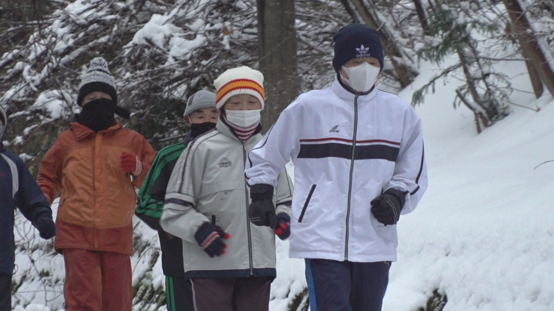 上越走友会 元日恒例の走り初め