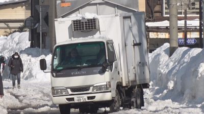 上越市内全域 市道の走行不能 22日（金）までに解消へ
