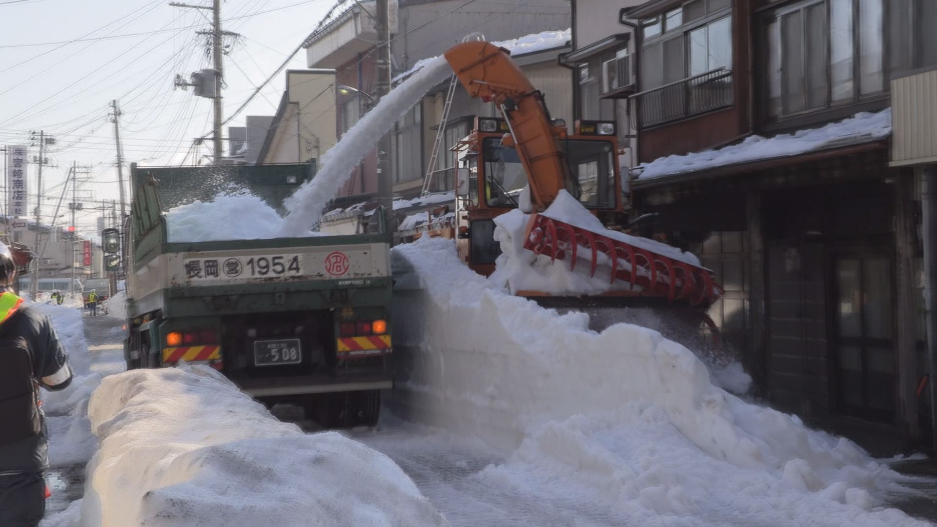 「一斉雪下ろし」排雪作業はじまる 予定より早めに終わる見込み