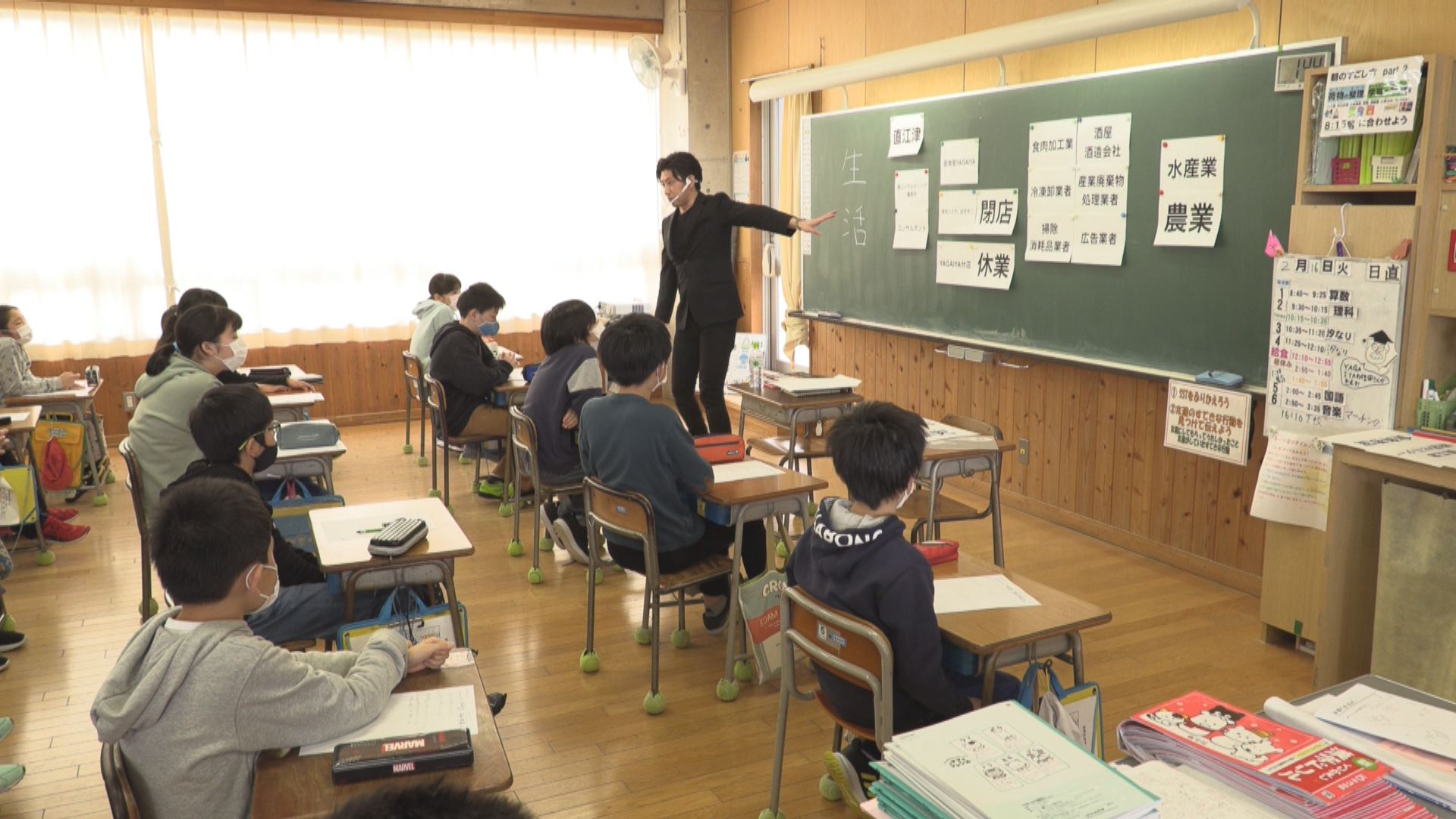 「地産地消」とは!? 直江津小で食と地域のつながり学ぶ授業