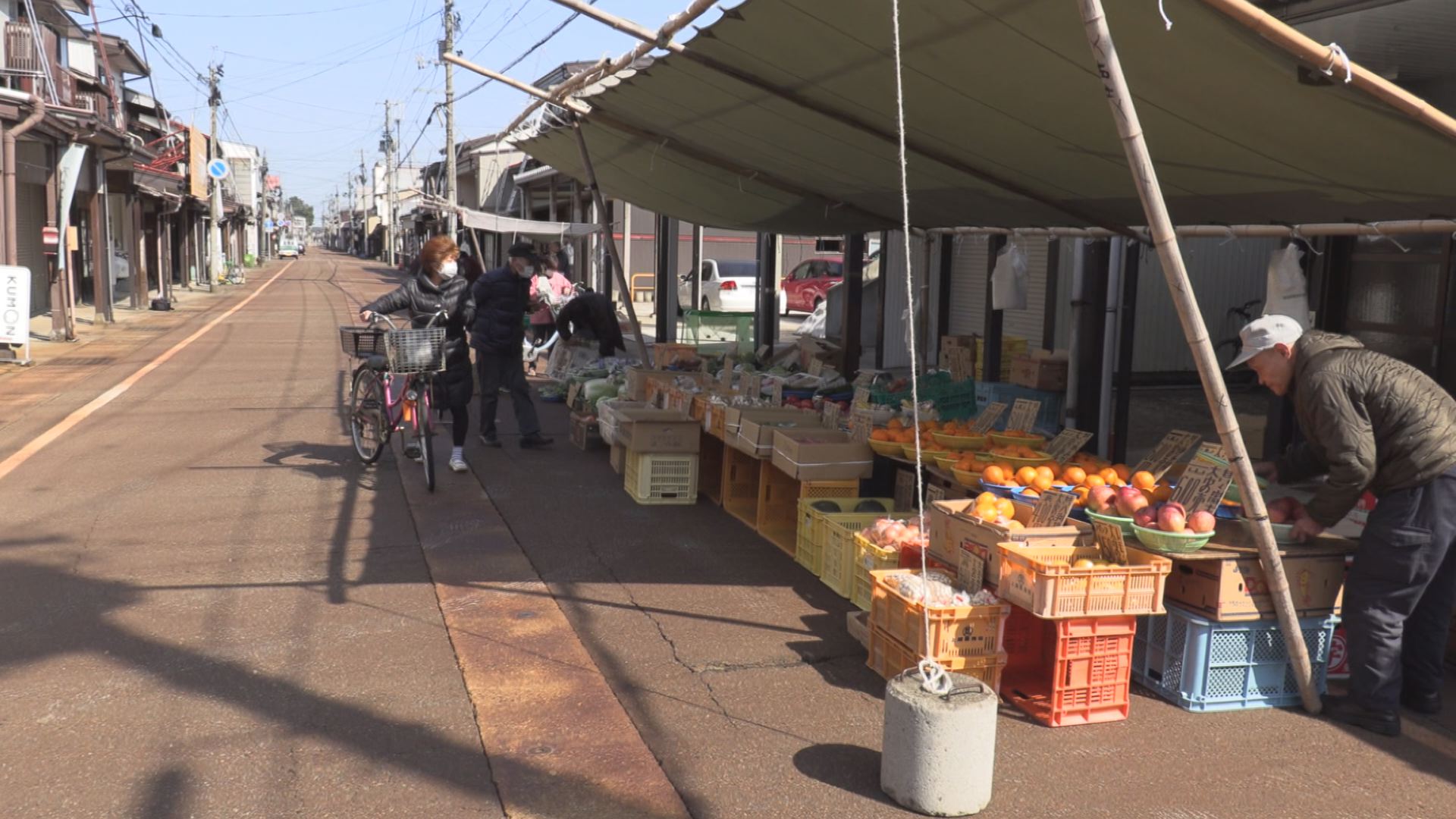 「四･九の市」4月から大町4丁目側に集約  出店者の高齢化が理由