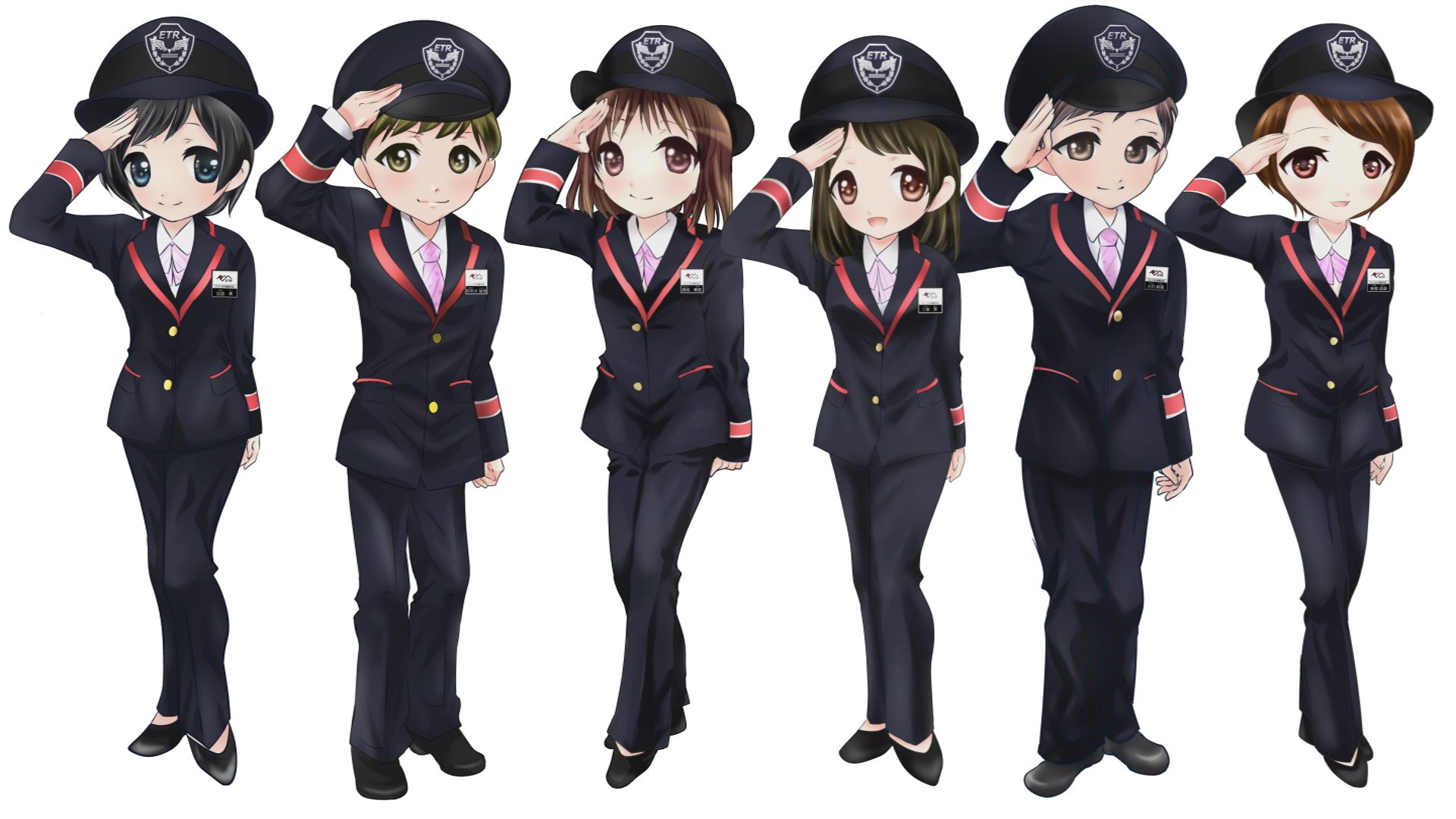トキ鉄 駅員キャラクターの名前決定！
