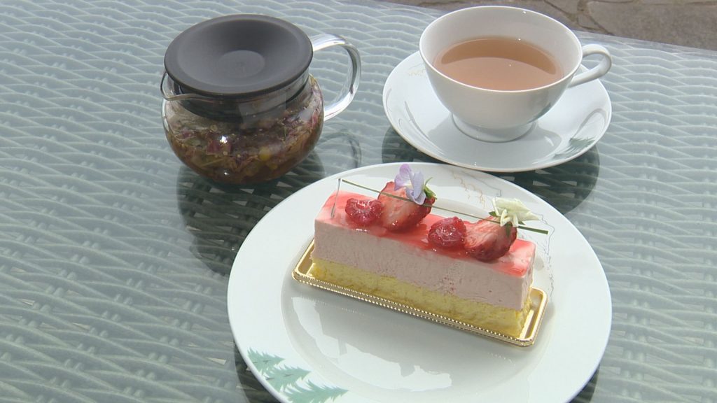 カフェテラス　ケーキセット