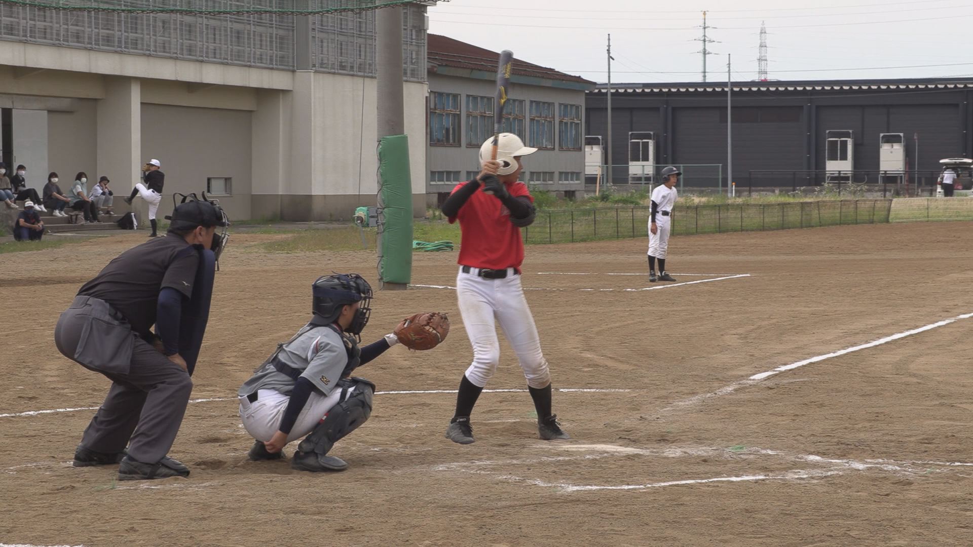 上越リトルシニア　信越女子連合チームと練習試合　