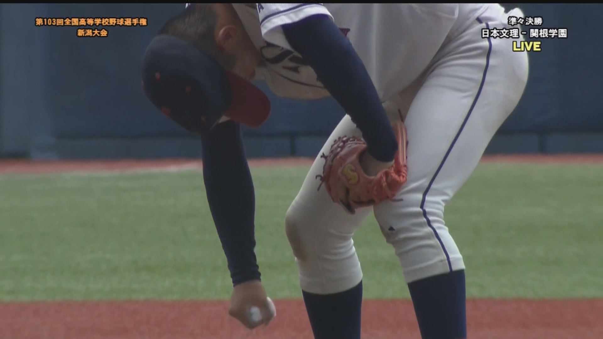 高校野球 関根学園対日本文理  延長戦進むも5対2で関根敗退