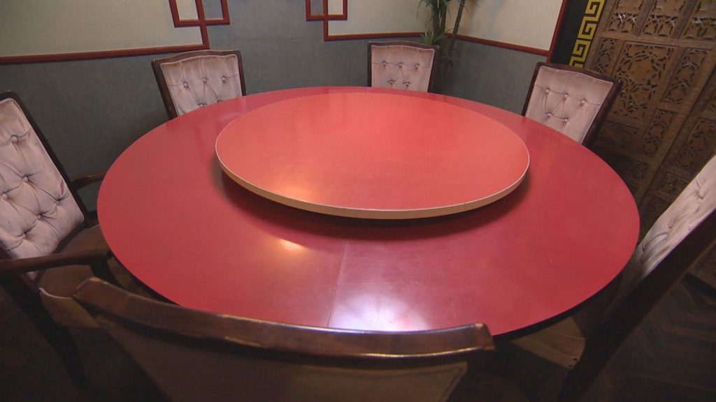 王華飯店円卓