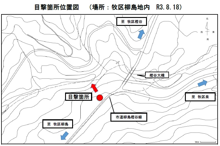 クマの目撃情報[上越市]