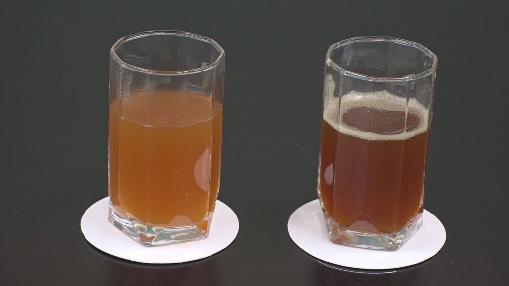 酸性とアルカリ性の実験