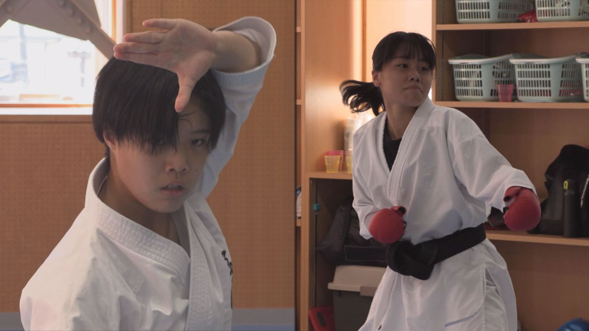 インターハイ出場！空手 関根学園高校 増﨑雛さん･柳井美空さん