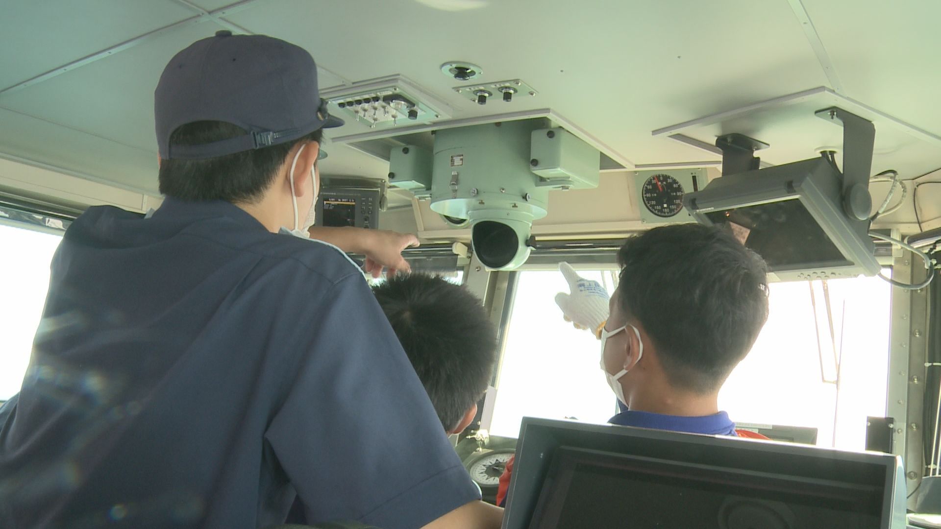 佐渡海上保安署で中学生が職場体験／佐渡テレビジョン