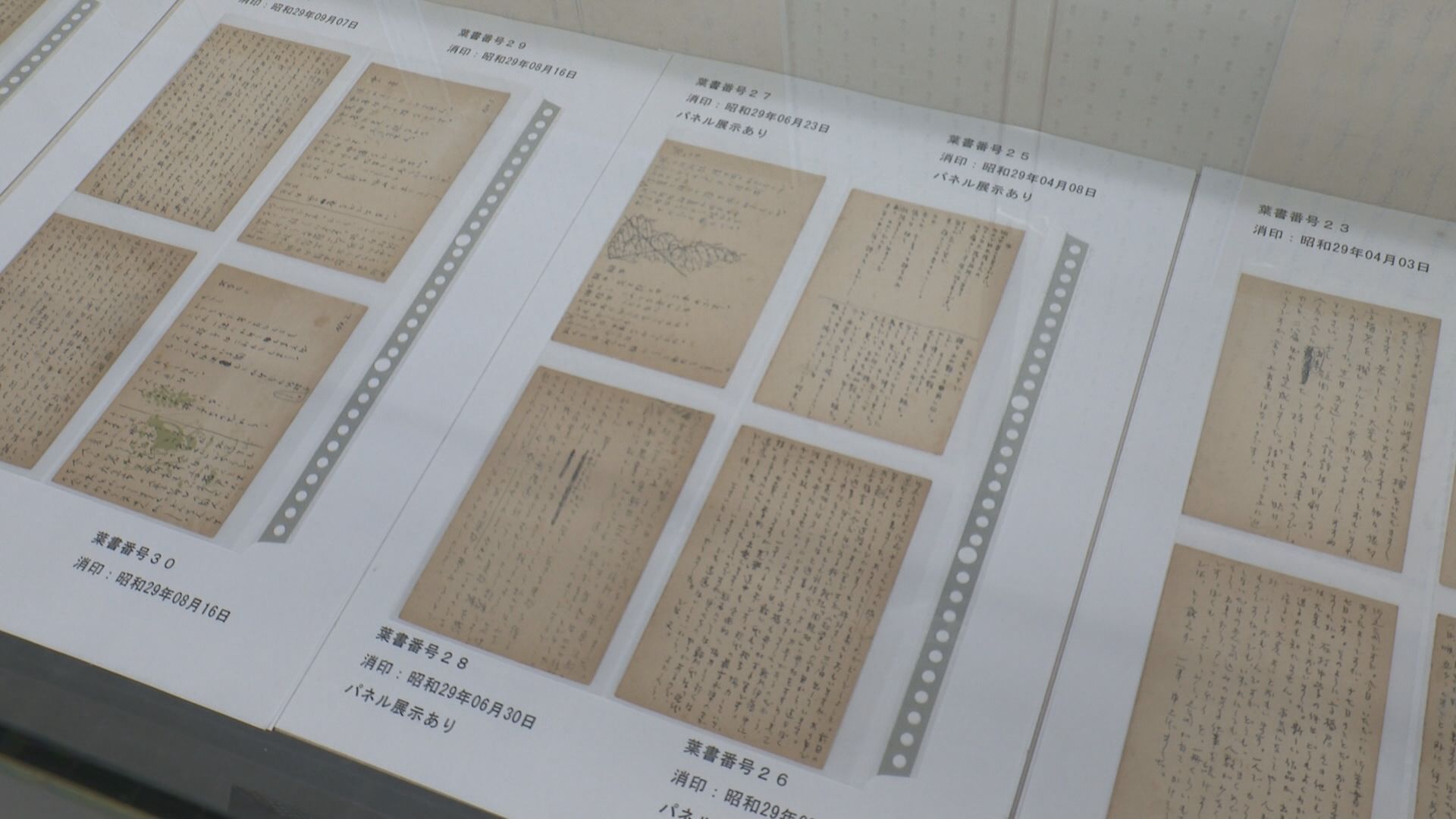 新穂ゆかりの詩人 高野喜久雄展／佐渡テレビジョン
