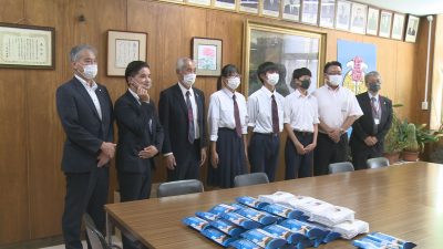 ライオンズクラブが羽茂高校へマスクシールドなど寄贈／佐渡テレビジョン
