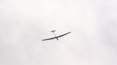 無人飛行機を使った無線通信実証実験／佐渡テレビジョン