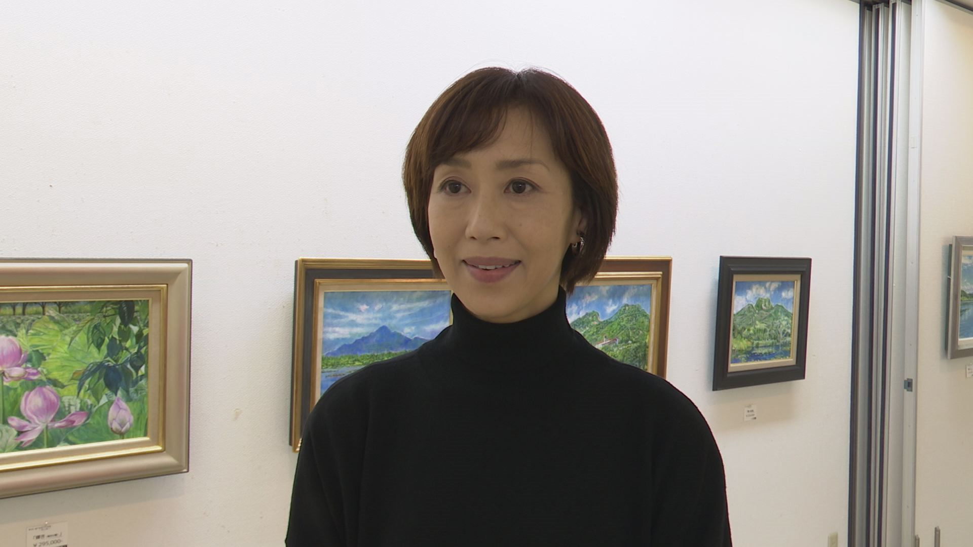 画家 城戸真亜子さん3年ぶりの作品展  大島画廊で開催中！