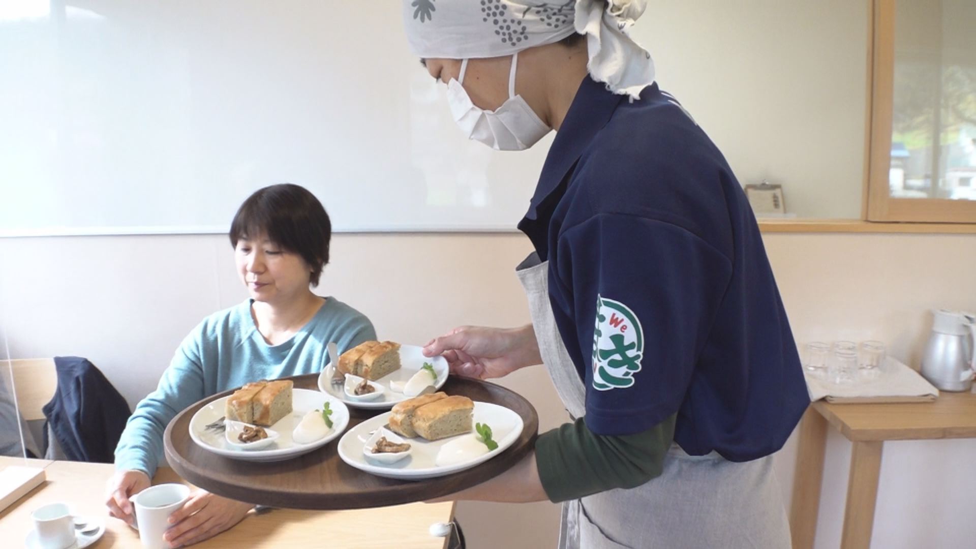 元地域おこし協力隊の原田さん 牧区にカフェをオープン