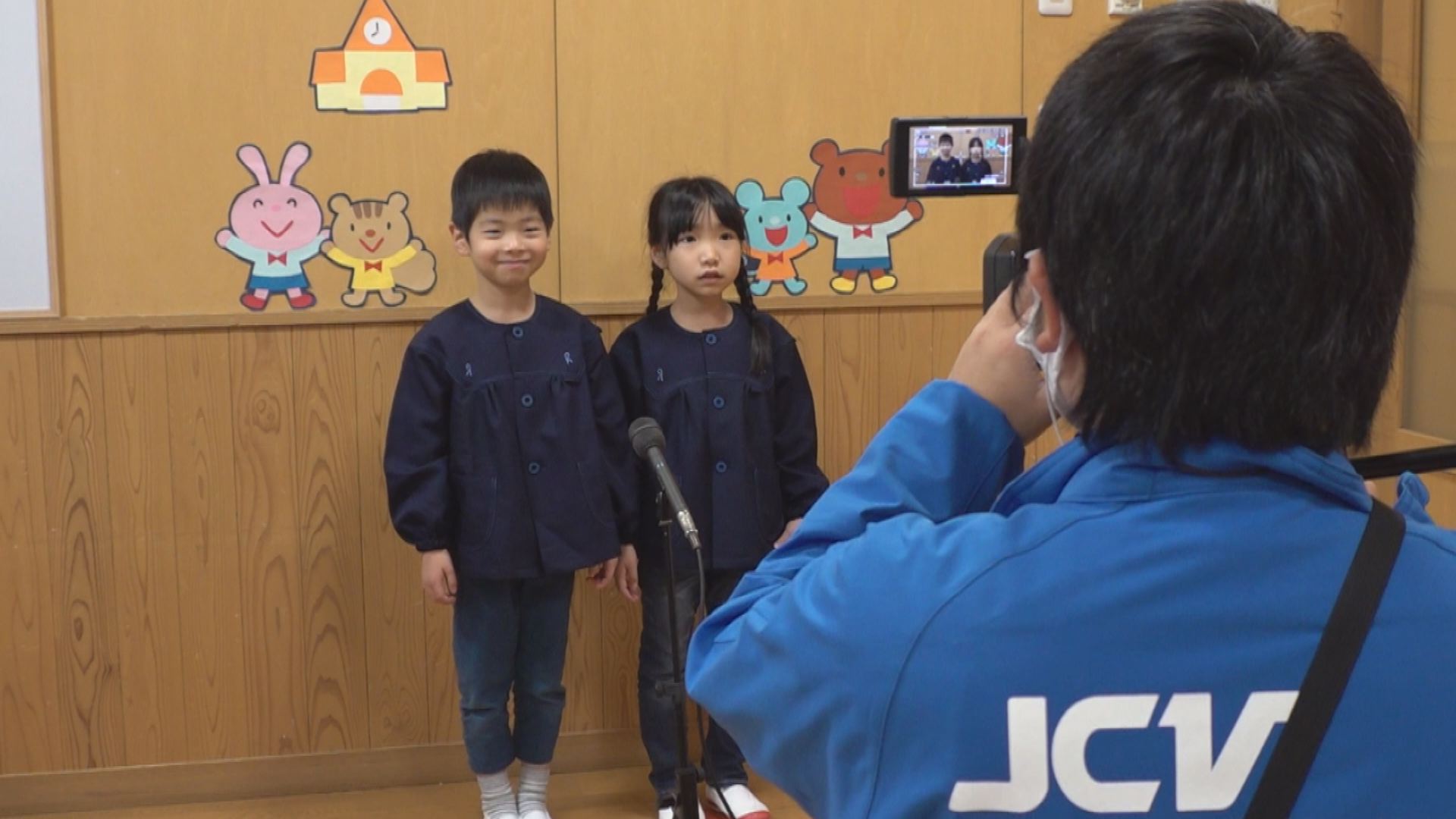 JCVの人気番組「もうすぐ1年生」 撮影スタート！
