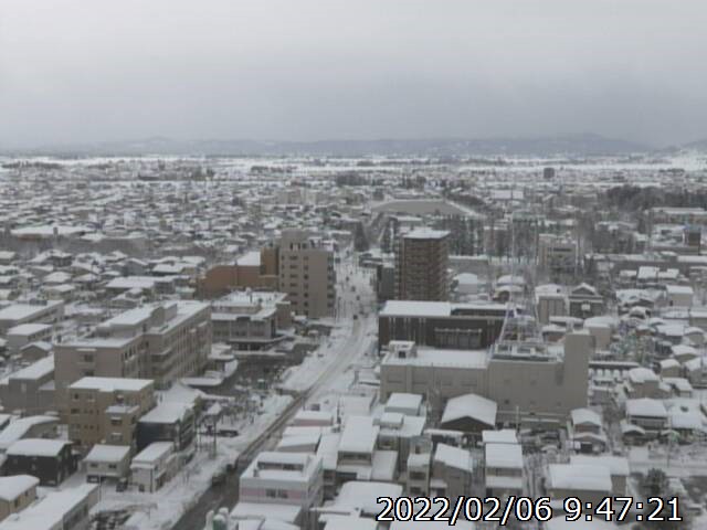 上越は6日(日)の昼前にかけて大雪に厳重警戒