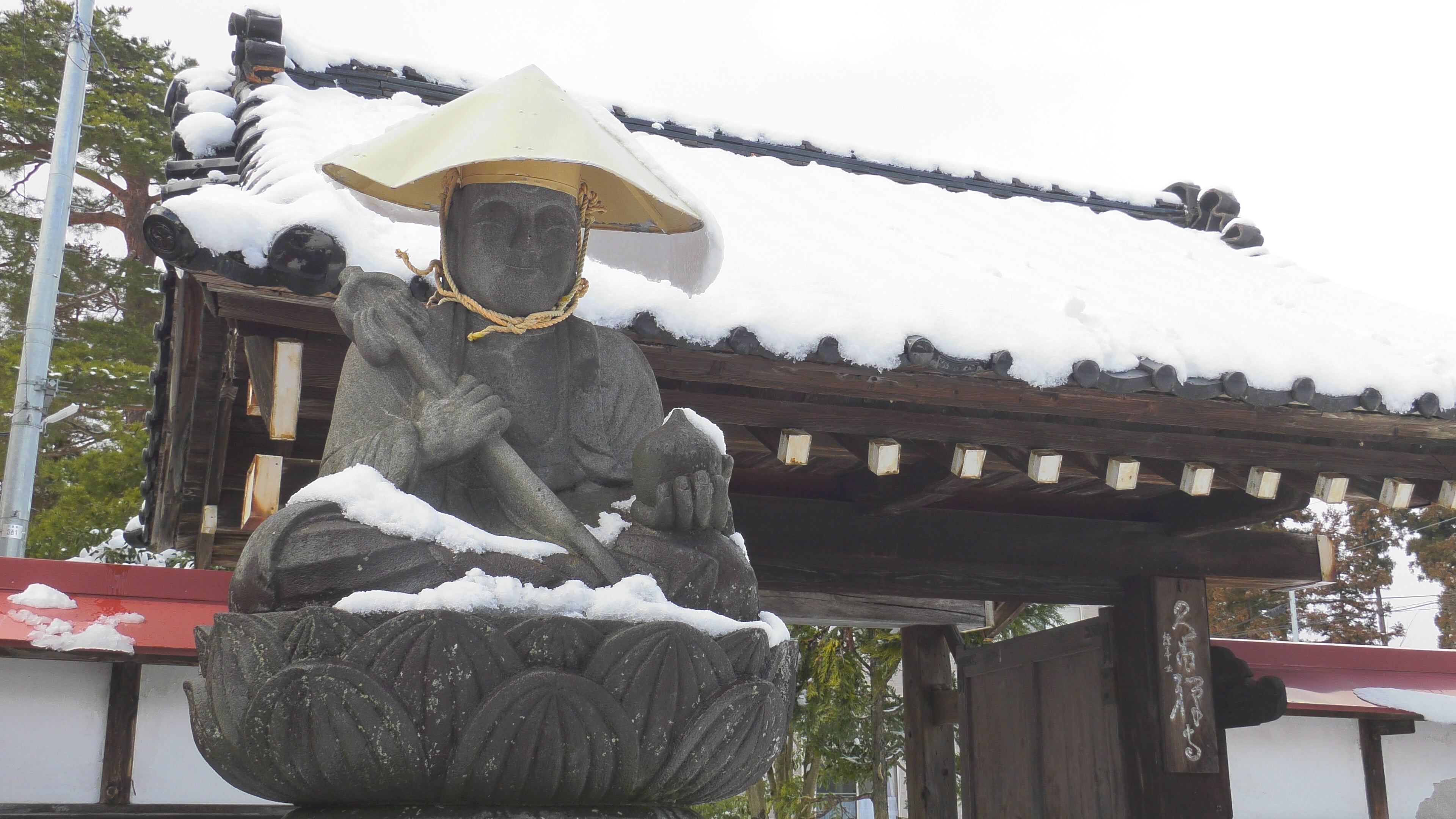 【動画】雪の高田寺町 寺めぐり