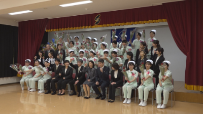 佐渡看護専門学校で卒業式 27人が看護の道へ／佐渡テレビジョン
