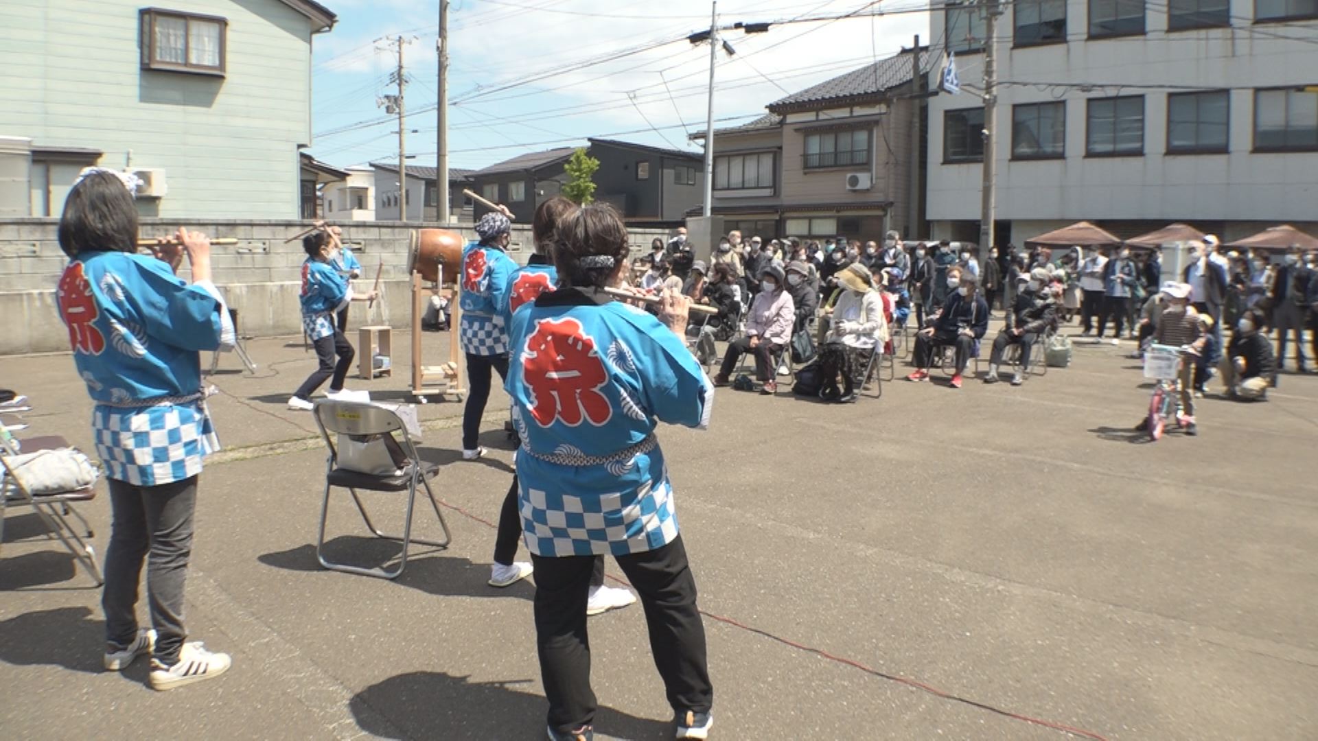 久しぶりの祇園囃子！3年ぶり開催の三八まつり