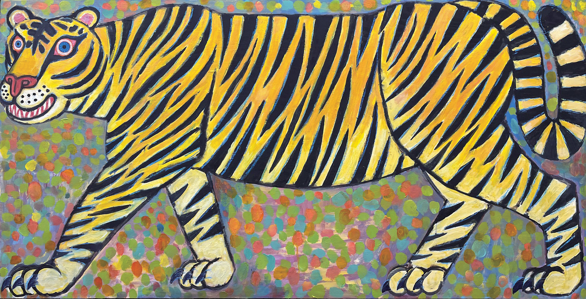 6_(トラ)《Painting 2022-03》