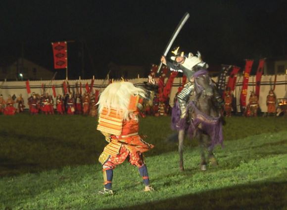 第97回謙信公祭 3年ぶりに「出陣行列」と「川中島合戦の再現」