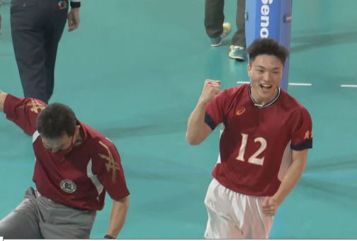 春高バレー 上越総合技術は躍動するも惜敗