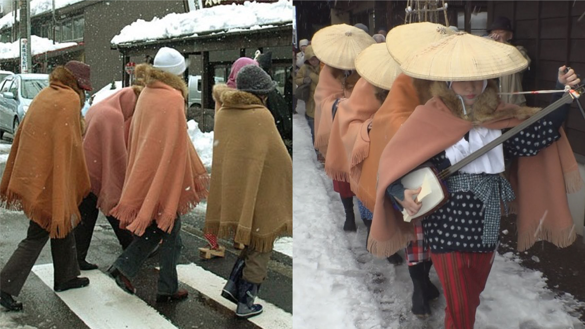 あわゆき道中＆高田瞽女の門付け風景再現 4日(土)に開催
