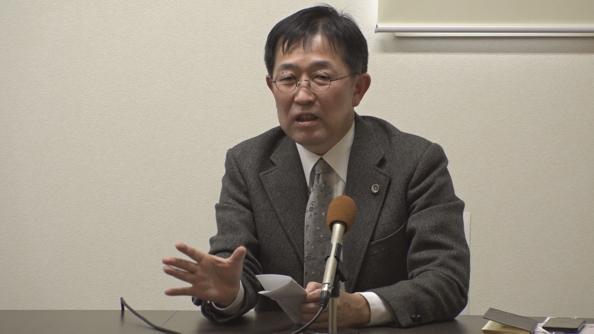 今春の県議選 弁護士の馬場秀幸さんが立候補表明 選挙戦の見込み