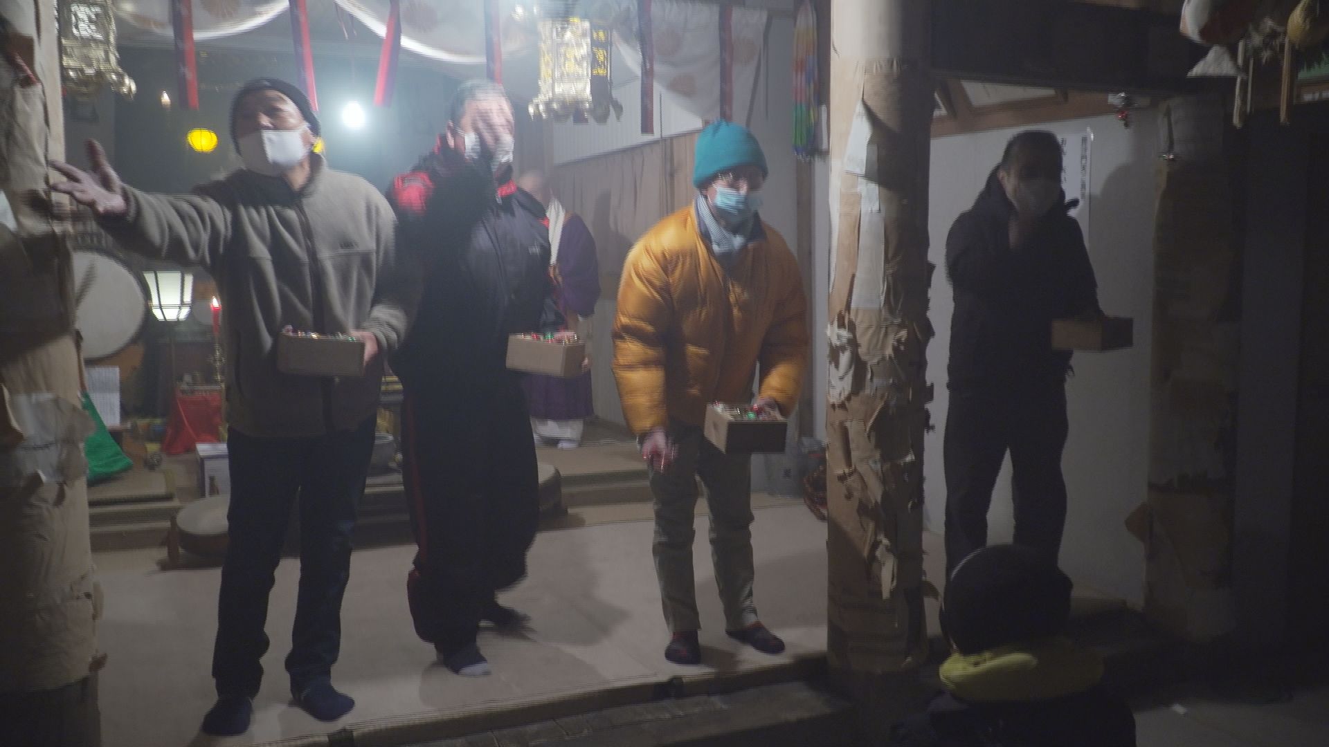 日本一早い豆まき？！毘沙門宵祭り／佐渡テレビジョン