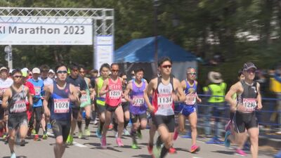 トキマラソン4年ぶり開催！ランナーが春の佐渡駆け抜ける／佐渡テレビジョン