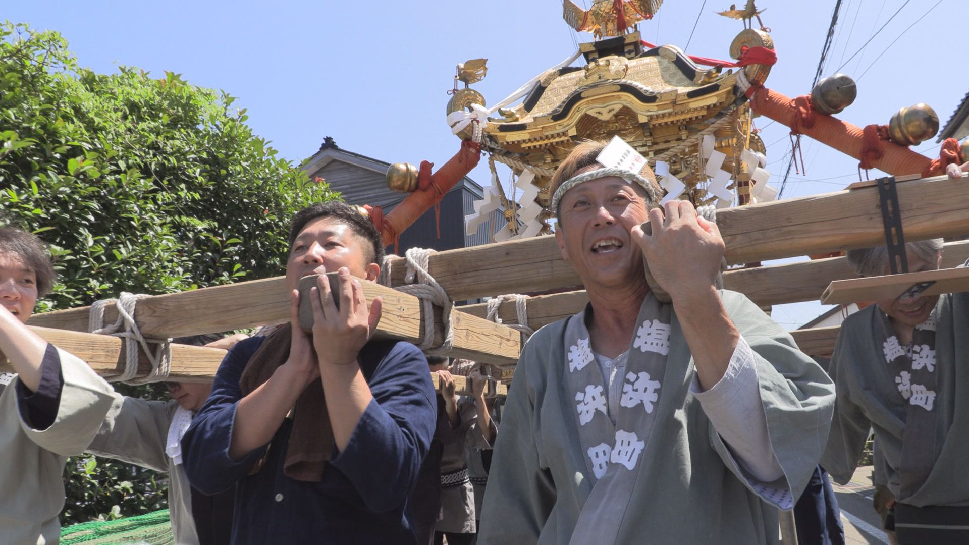 上越まつり 直江津祇園祭 神輿巡行はじまる