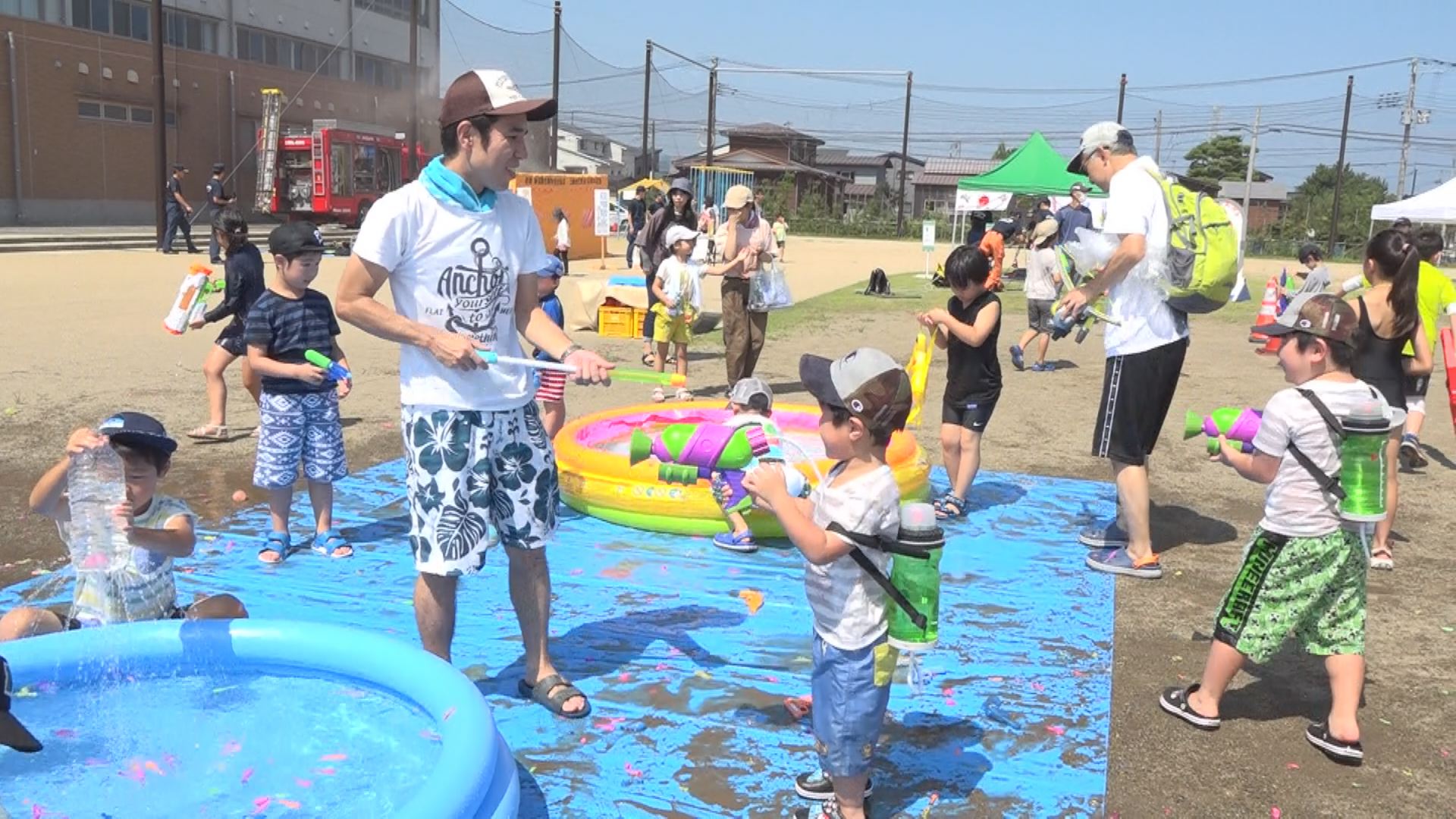 「親子で全力水遊び」上越市小中学校PTA連絡協議会が初のイベント！