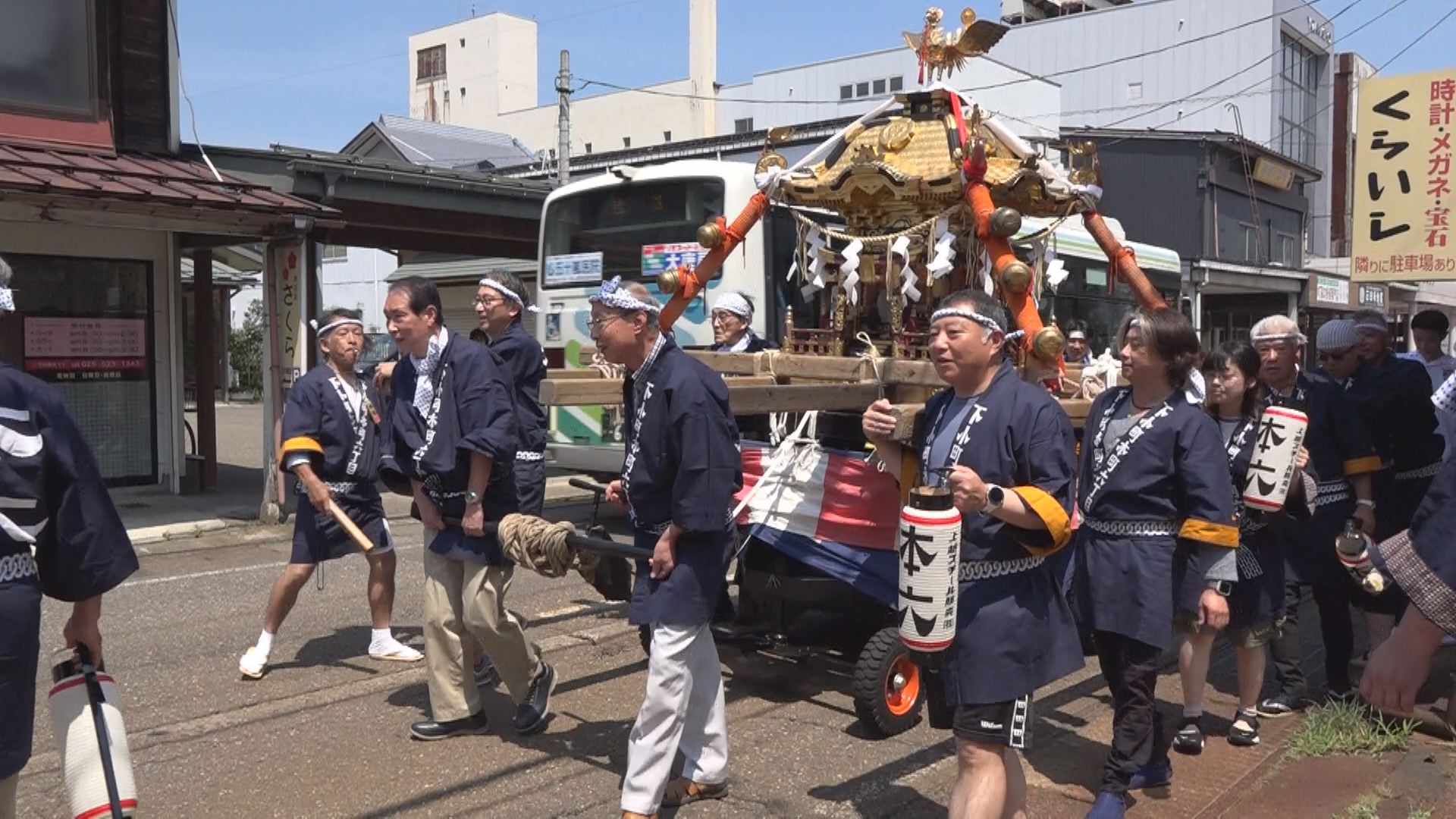 【動画】4年ぶりの神輿渡御！上越まつり