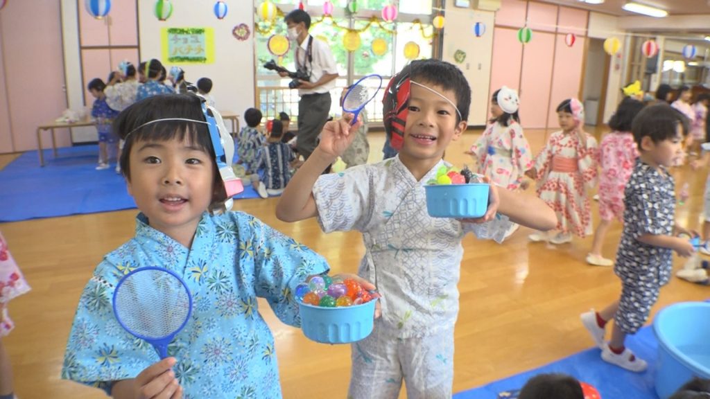 230821_ときわこども園で夏祭り