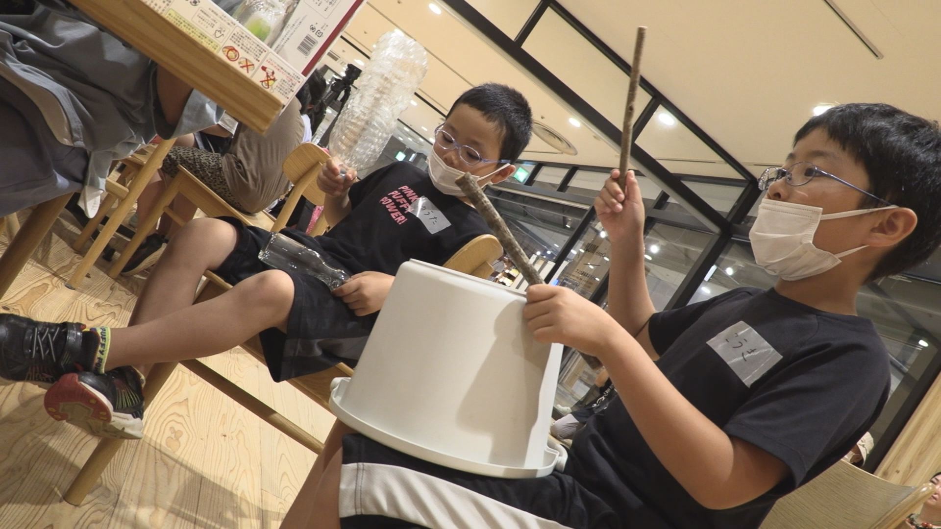 手作り楽器でレッツ･パーティ！ なおえつこどもラボ