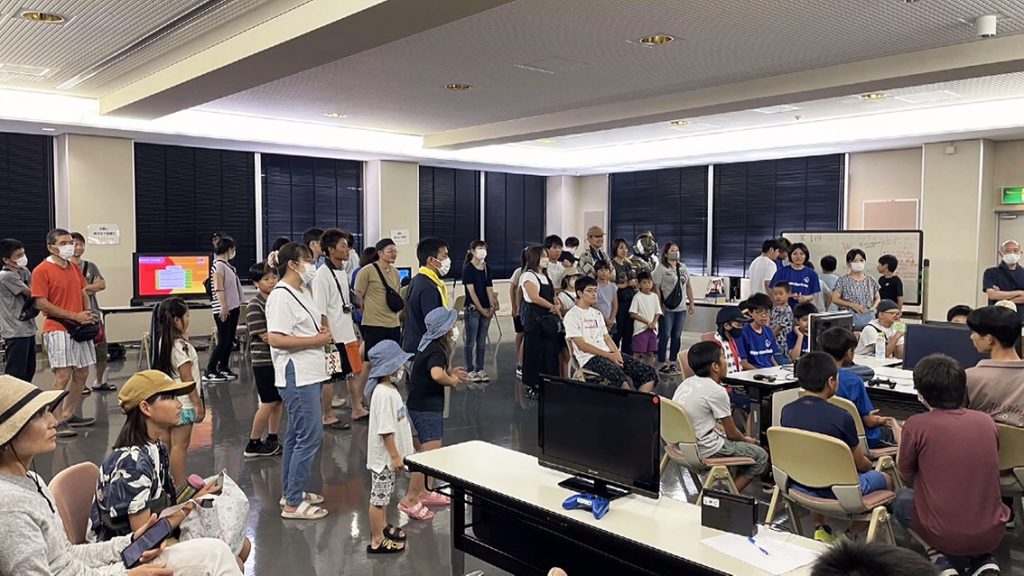 eスポーツ体験会の様子（全体）