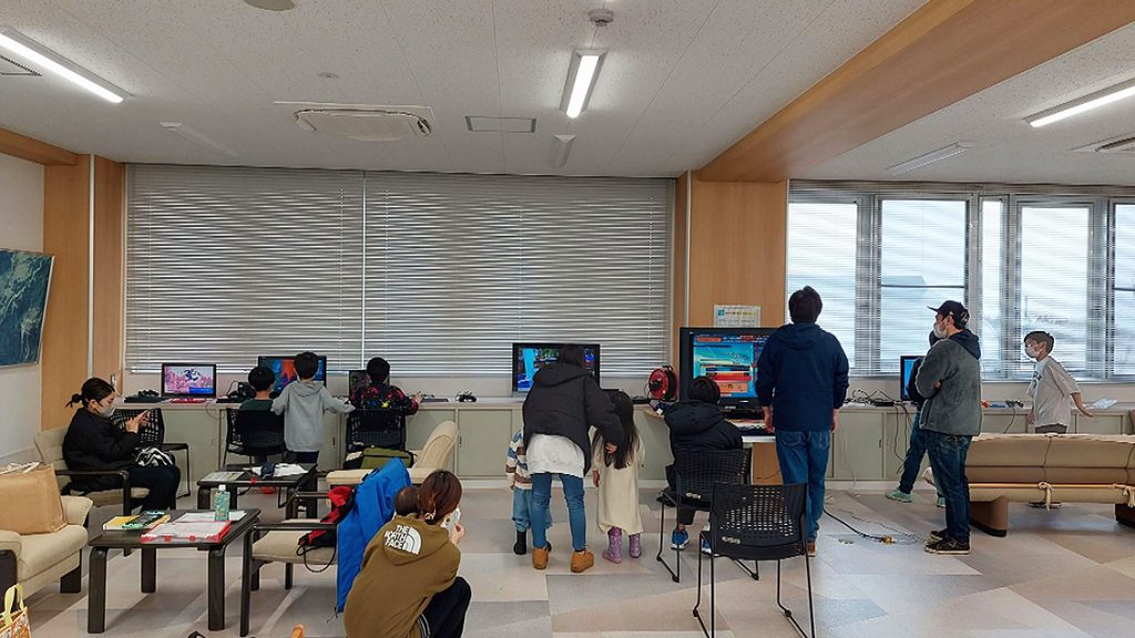 eスポーツ体験会の様子