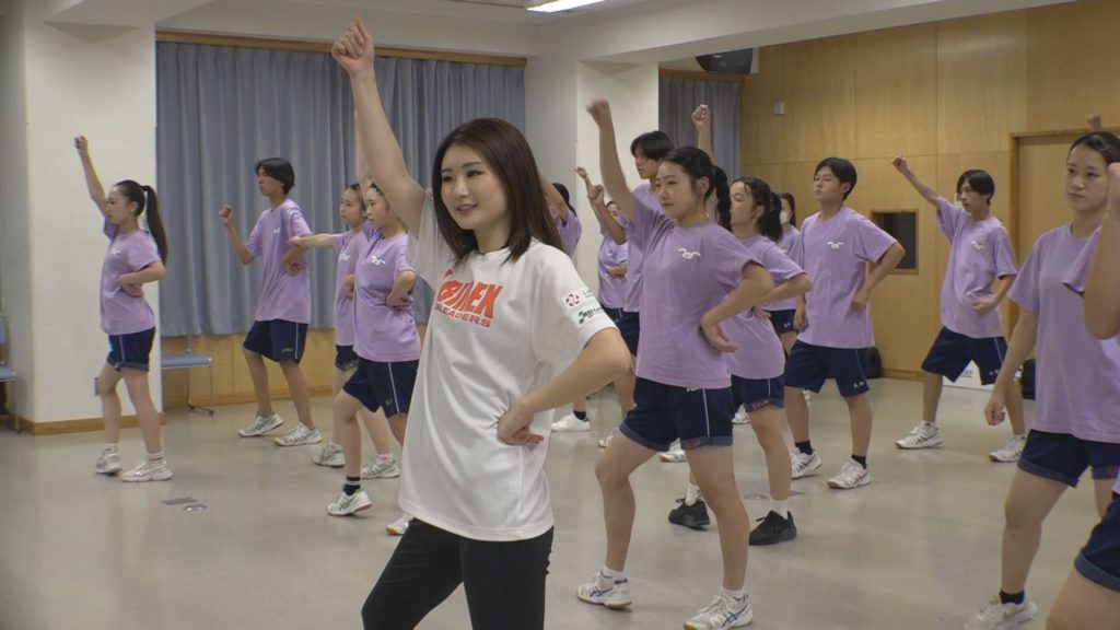 231006_上越高校ダンス部 アルビチアレッスン