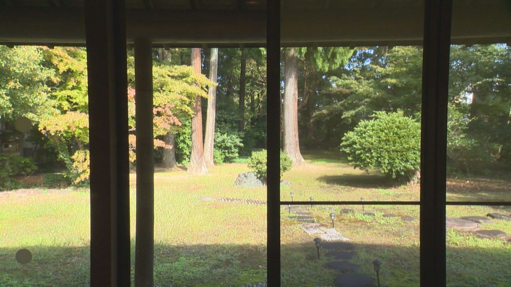 楽酔亭庭がきれい