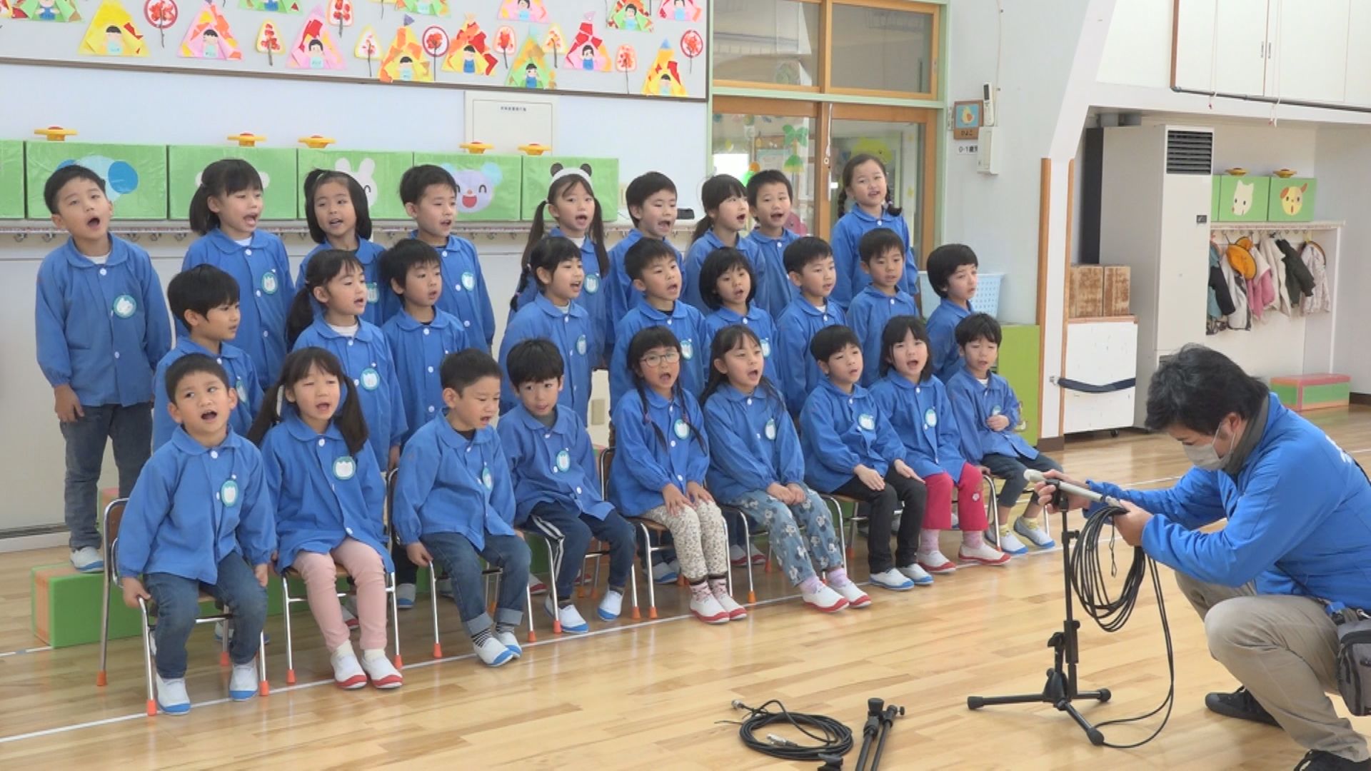 JCV「もうすぐ1年生」撮影はじまる♪