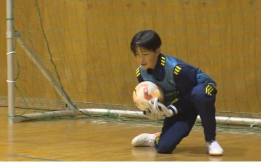 めざせ なでしこジャパン！くびき野FC 山本和奏さん  女子サッカーの全国選抜キャンプに参加