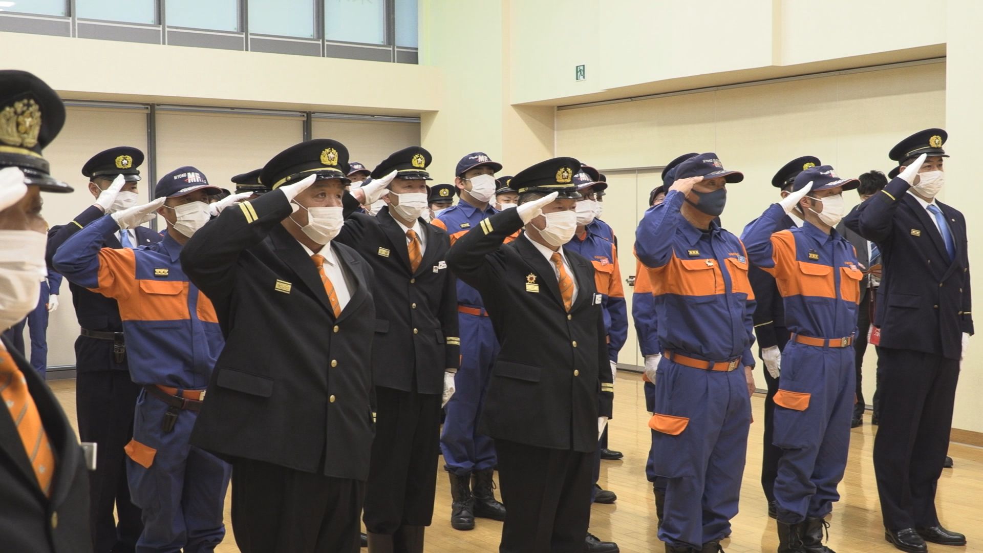 無火災 無災害祈る！妙高消防出初式