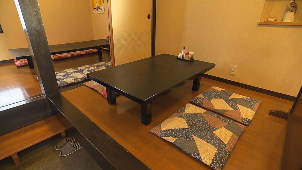 小上がり席
