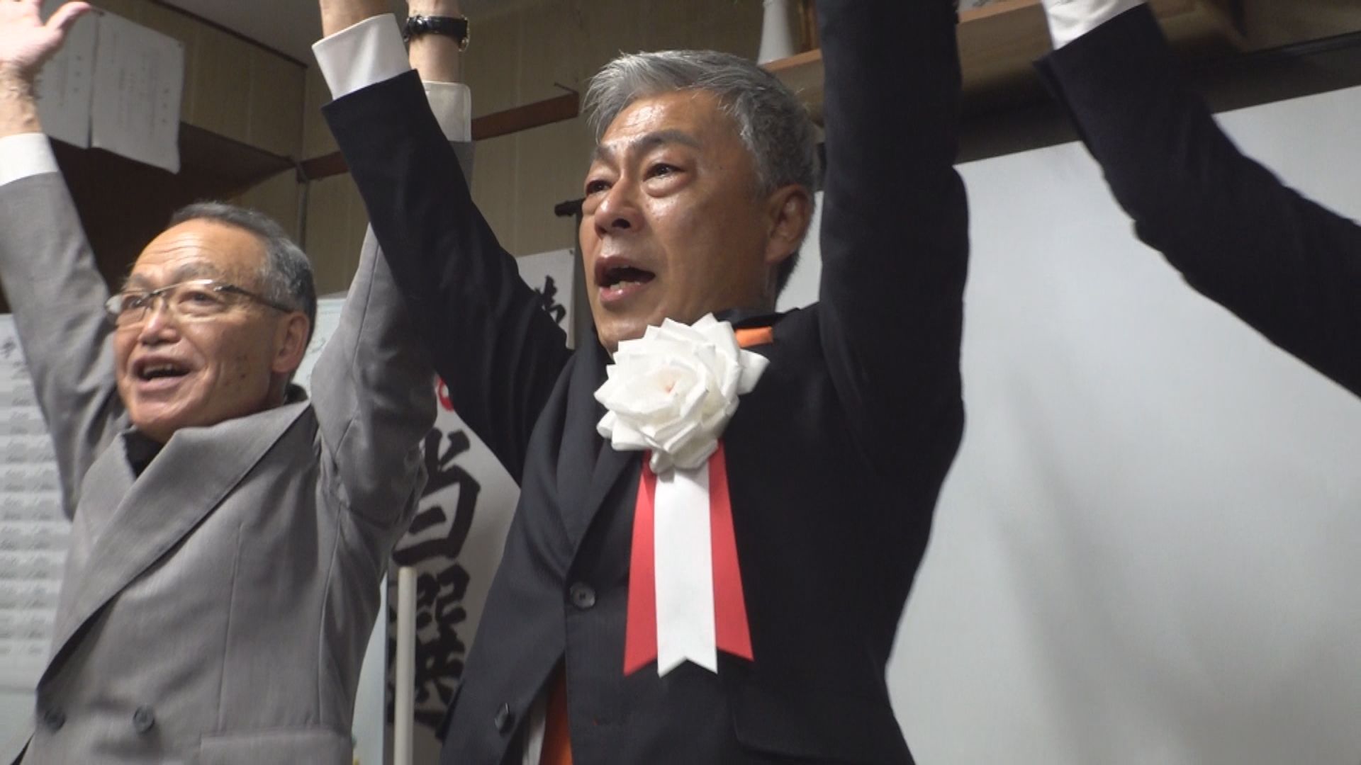 上越市議選  新人 滝澤陽一氏が3800票でトップ当選